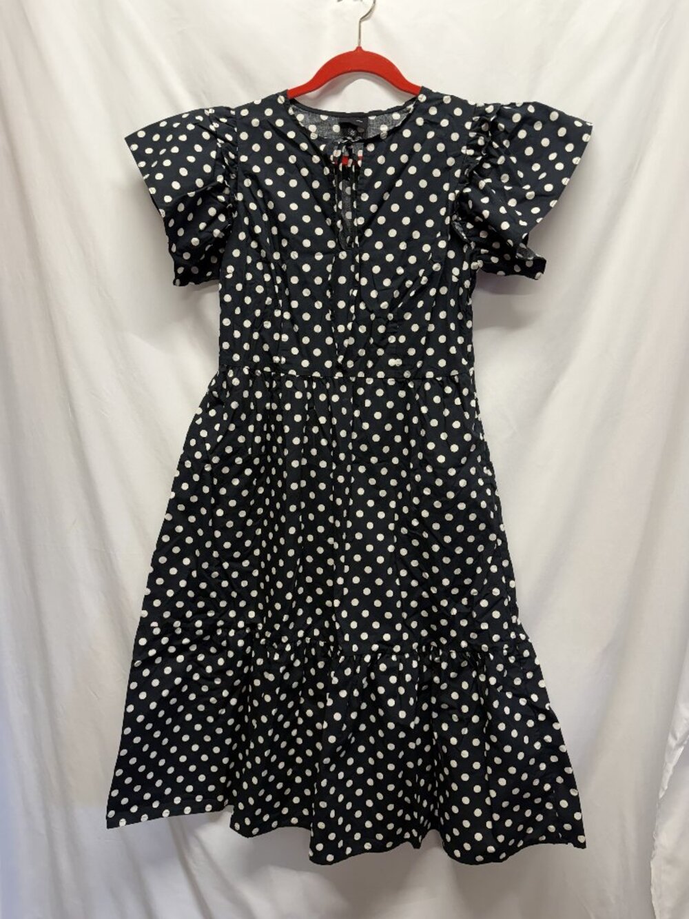 Who What Wear Dress Women's M Polka Dot